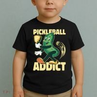 Pickleball Addict Toddler T-Shirt thumb 2