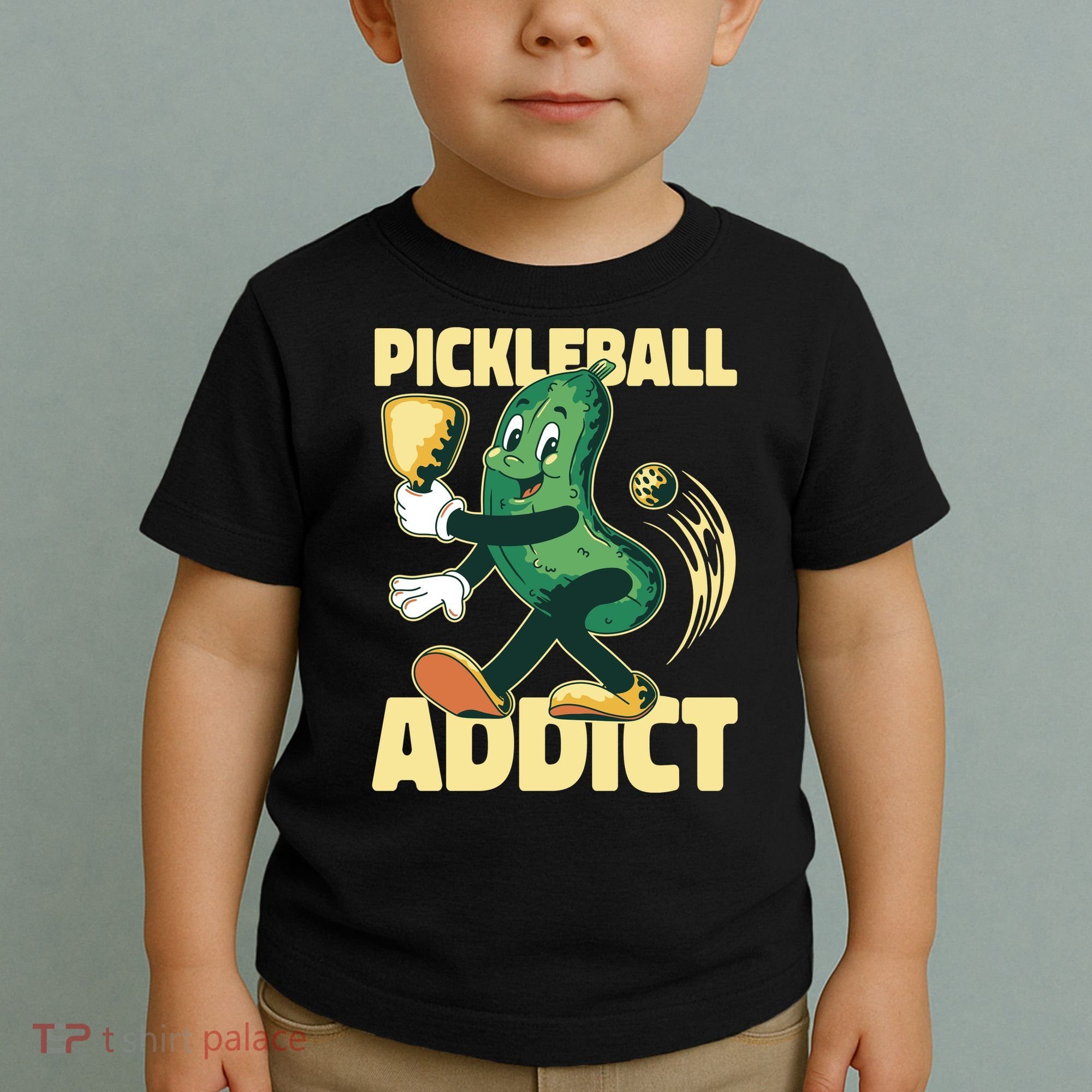 Pickleball Addict Toddler T-Shirt