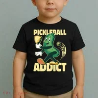 Pickleball Addict Toddler T-Shirt thumb 2