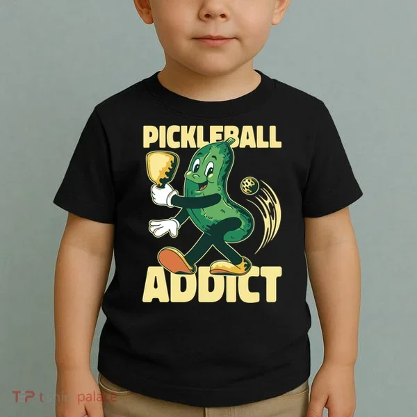 Pickleball Addict Toddler T-Shirt