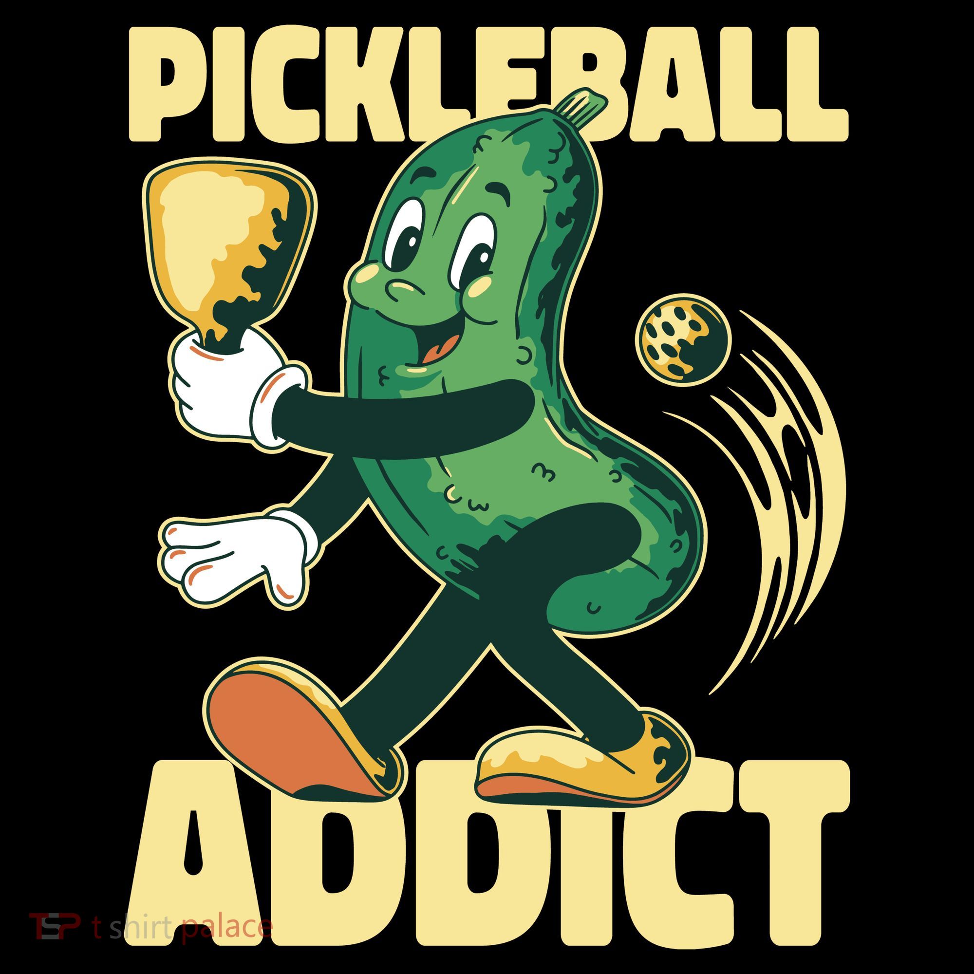 Pickleball Addict Toddler T-Shirt