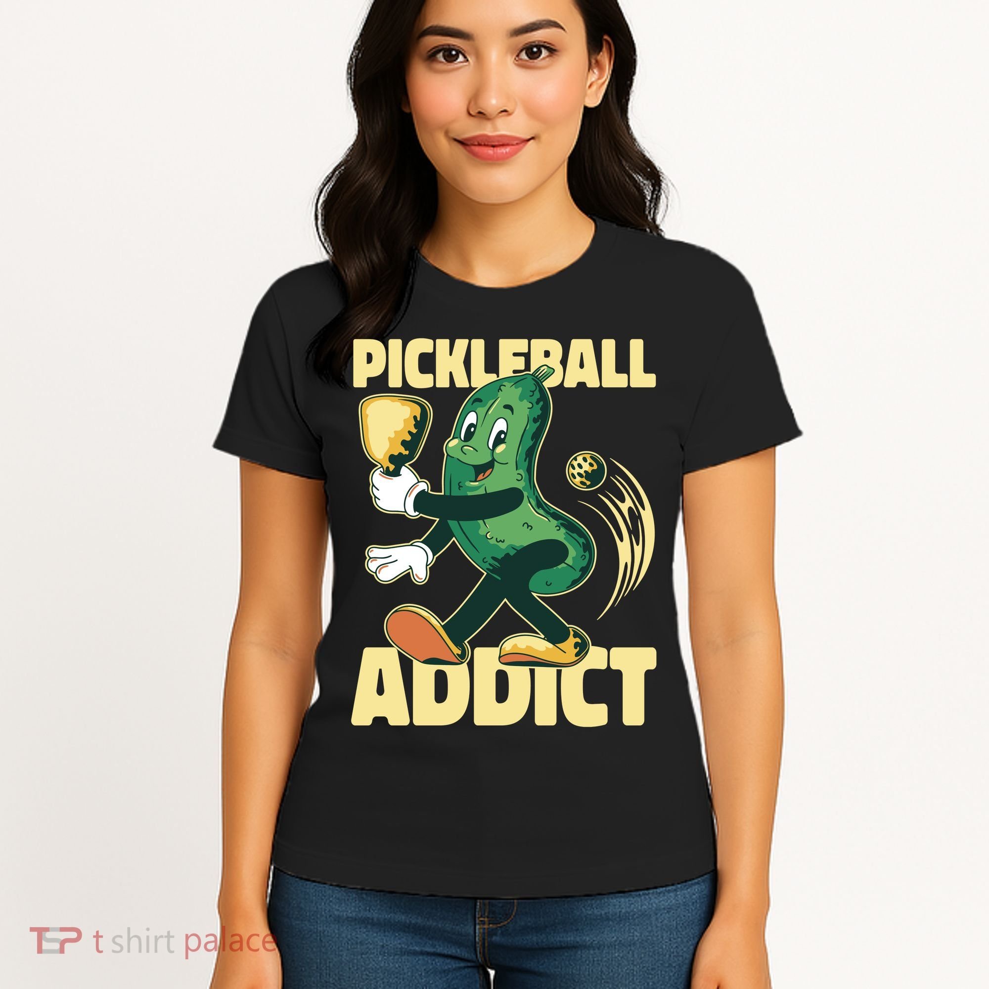 Pickleball Addict Women's T-Shirt