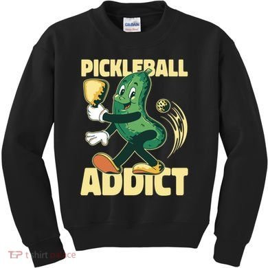 Pickleball Addict Kids Sweatshirt