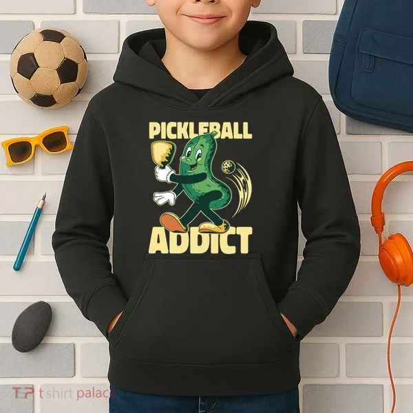 Pickleball Addict Kids Hoodie