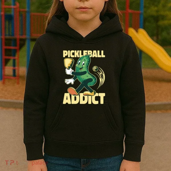 Pickleball Addict Kids Hoodie