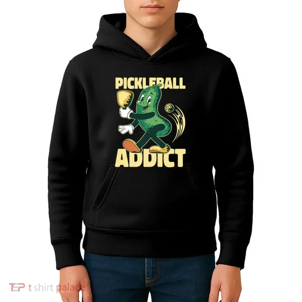 Pickleball Addict Kids Hoodie