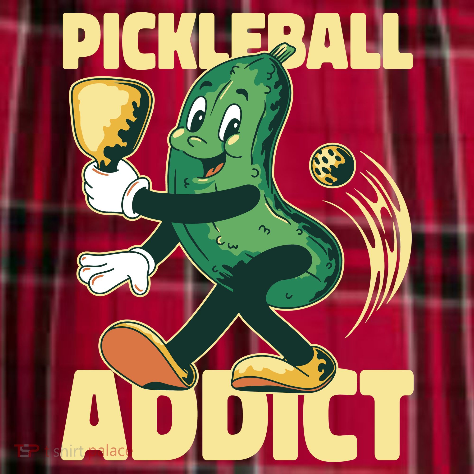 Pickleball Addict Men's Flannel Plaid Pajama Pants