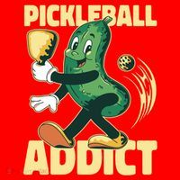 Pickleball Addict Santa Hat thumb 1