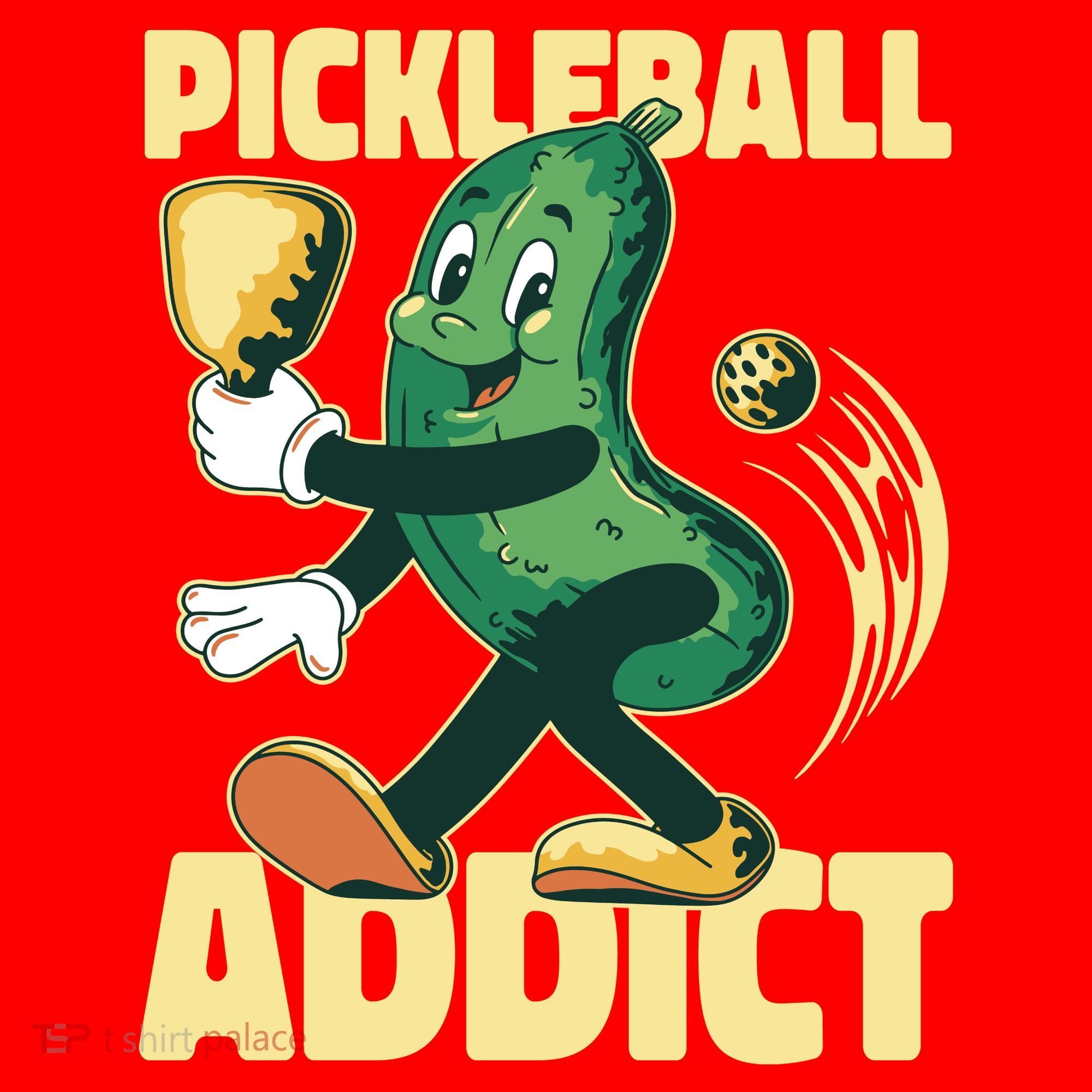 Pickleball Addict Santa Hat