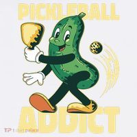 Pickleball Addict Comfort Colors Garment-Dyed Hooded Sweatshirt thumb 2