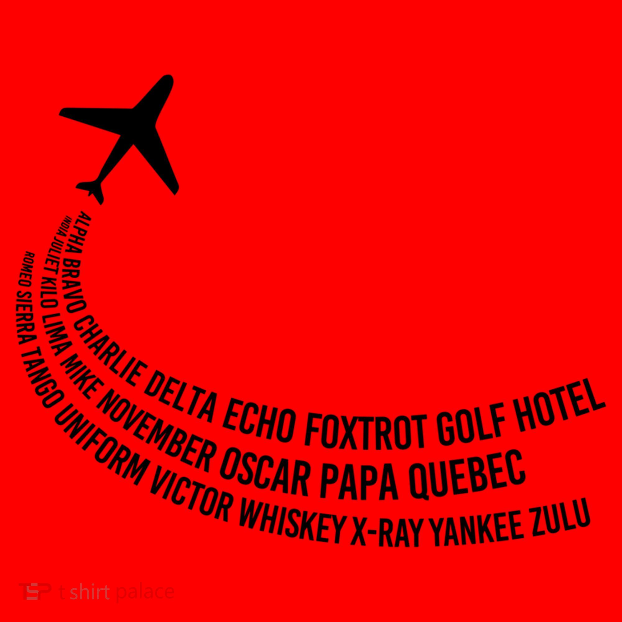 Phonetic Alphabet Pilot Airplane Gift Santa Hat