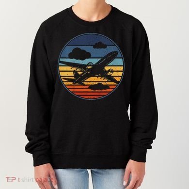 Plane Aviation Planes Lover Women's Sweatshirt