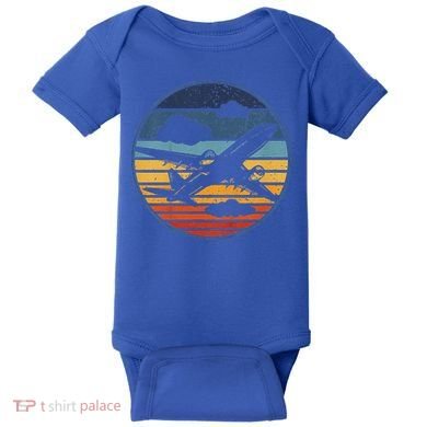 Plane Aviation Planes Lover Baby Bodysuit