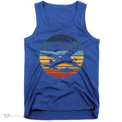 Plane Aviation Planes Lover Tank Top