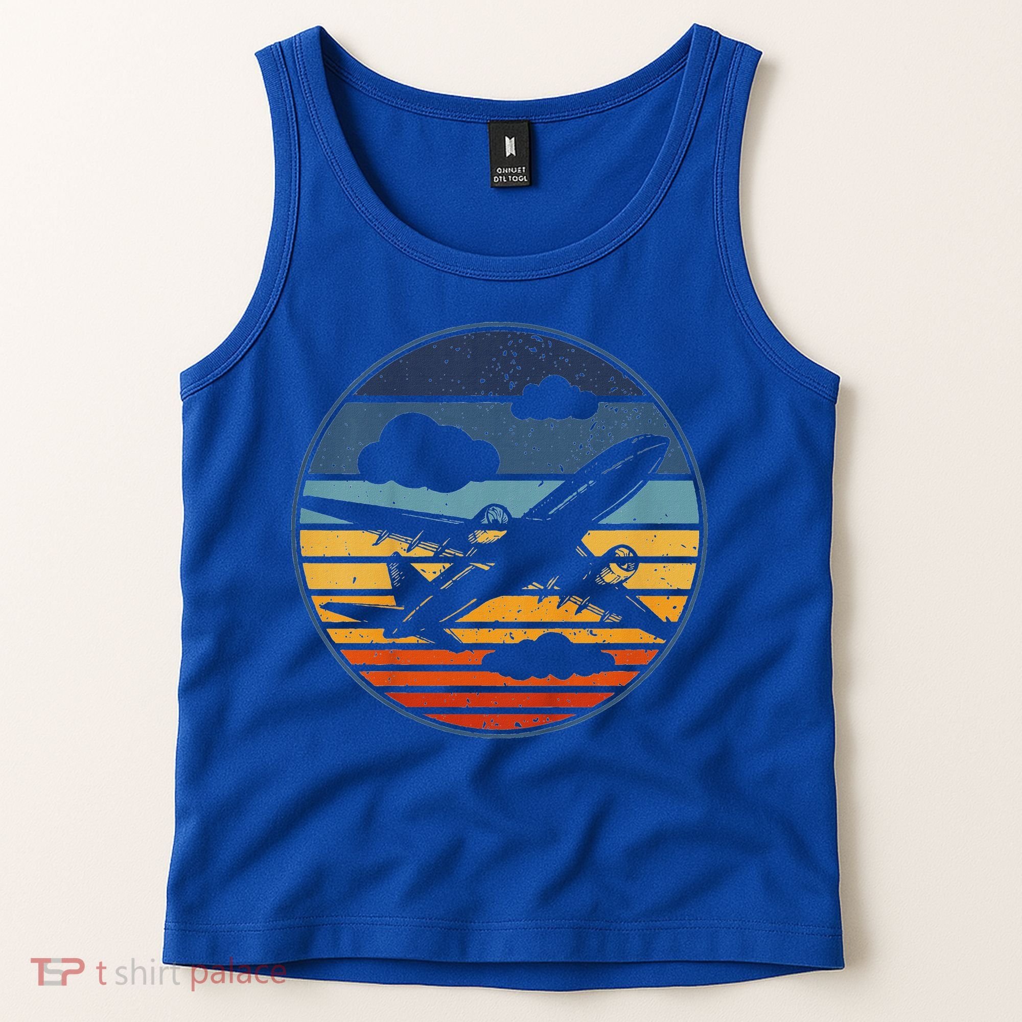 Plane Aviation Planes Lover Tank Top