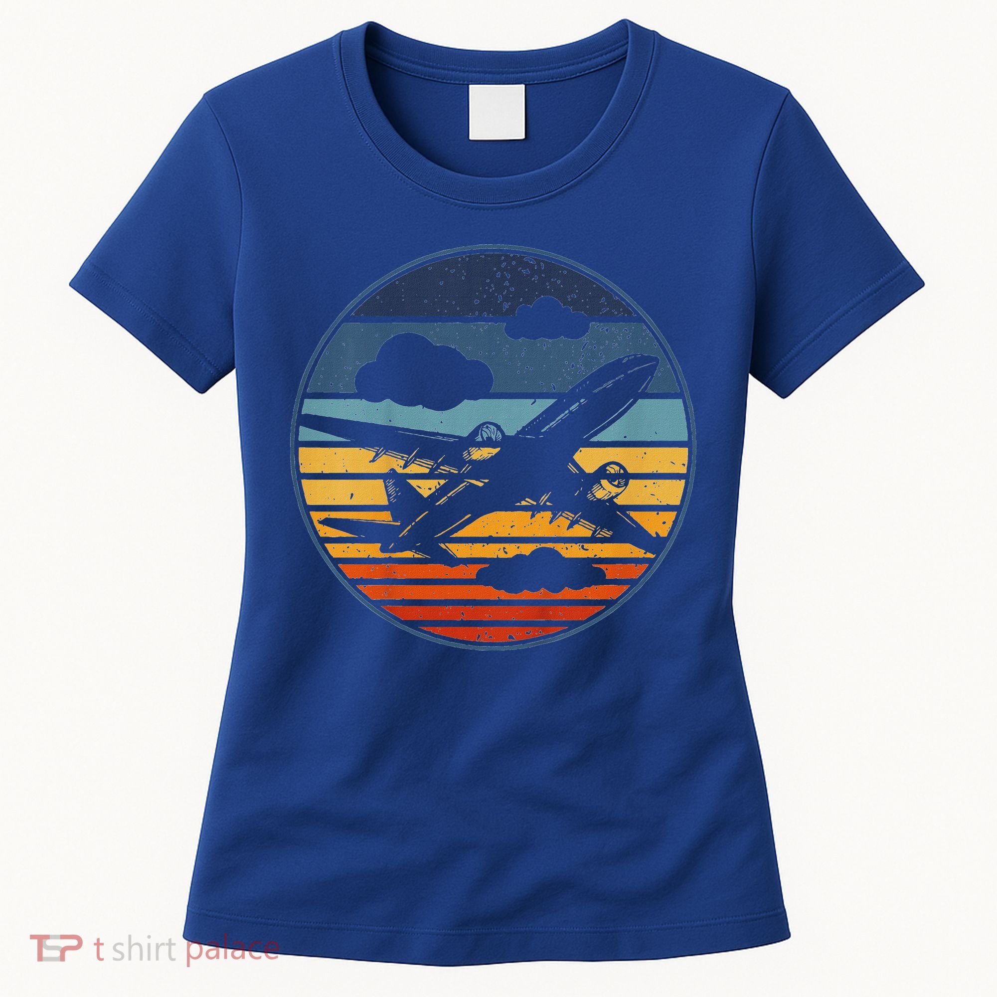 Plane Aviation Planes Lover Women's T-Shirt