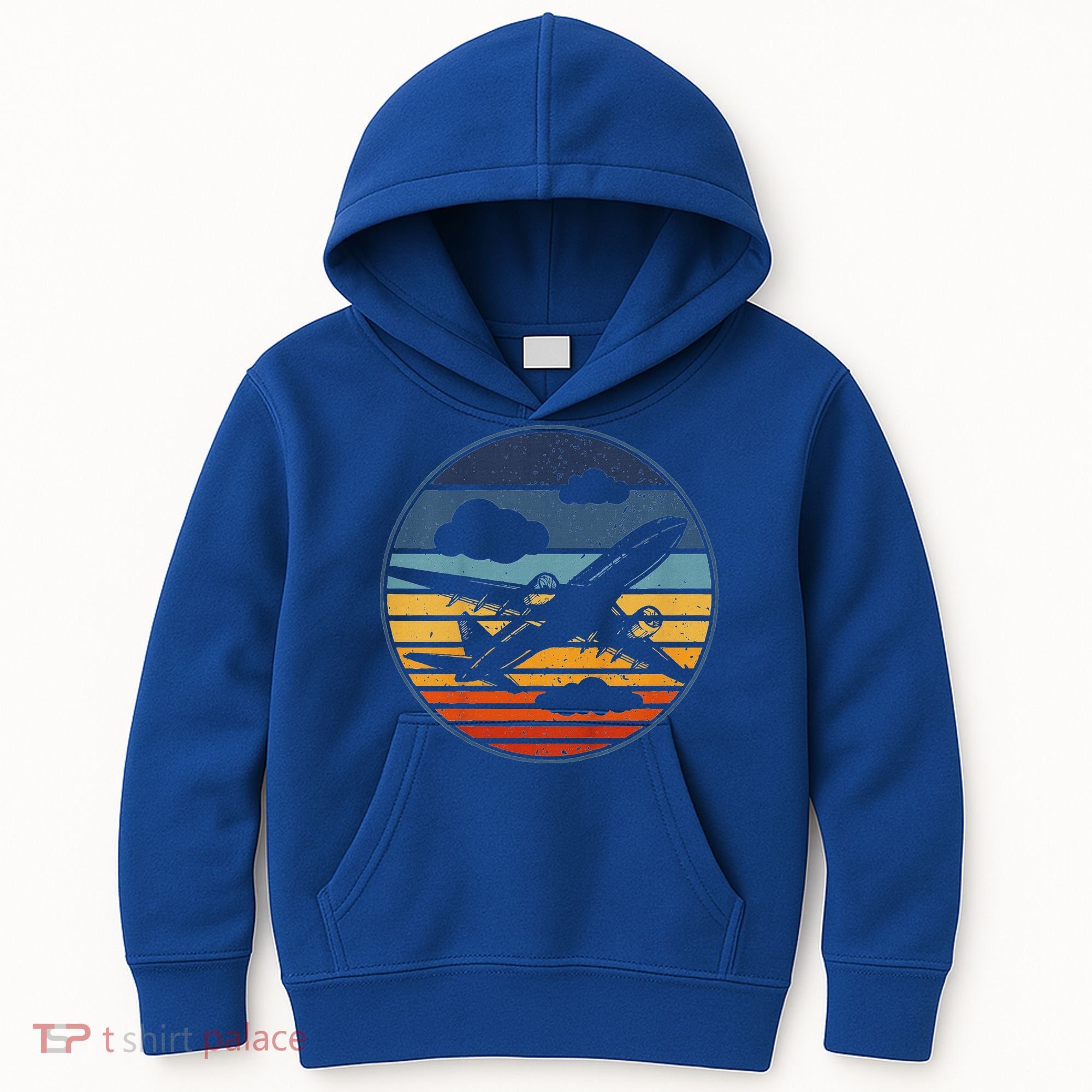 Plane Aviation Planes Lover Kids Hoodie
