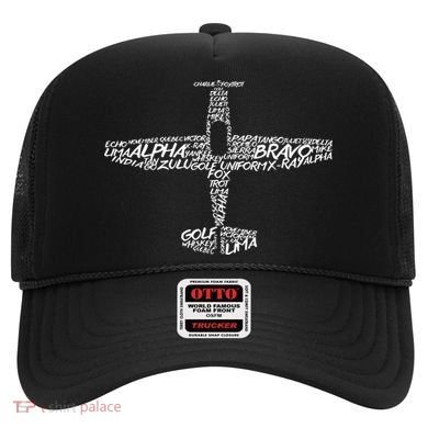Phonetic Alphabet Pilot Airplane Hat