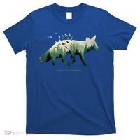 Preserve And Protect Vintage National Park Fox Forest Gift Great Gift T-Shirt thumb 0