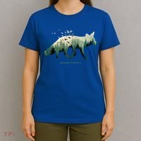 Preserve And Protect Vintage National Park Fox Forest Gift Great Gift T-Shirt thumb 4