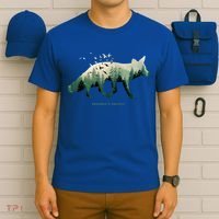 Preserve And Protect Vintage National Park Fox Forest Gift Great Gift T-Shirt thumb 6