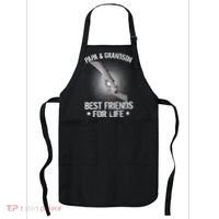 Papa And Grandson Best Friends For Life Apron thumb 0