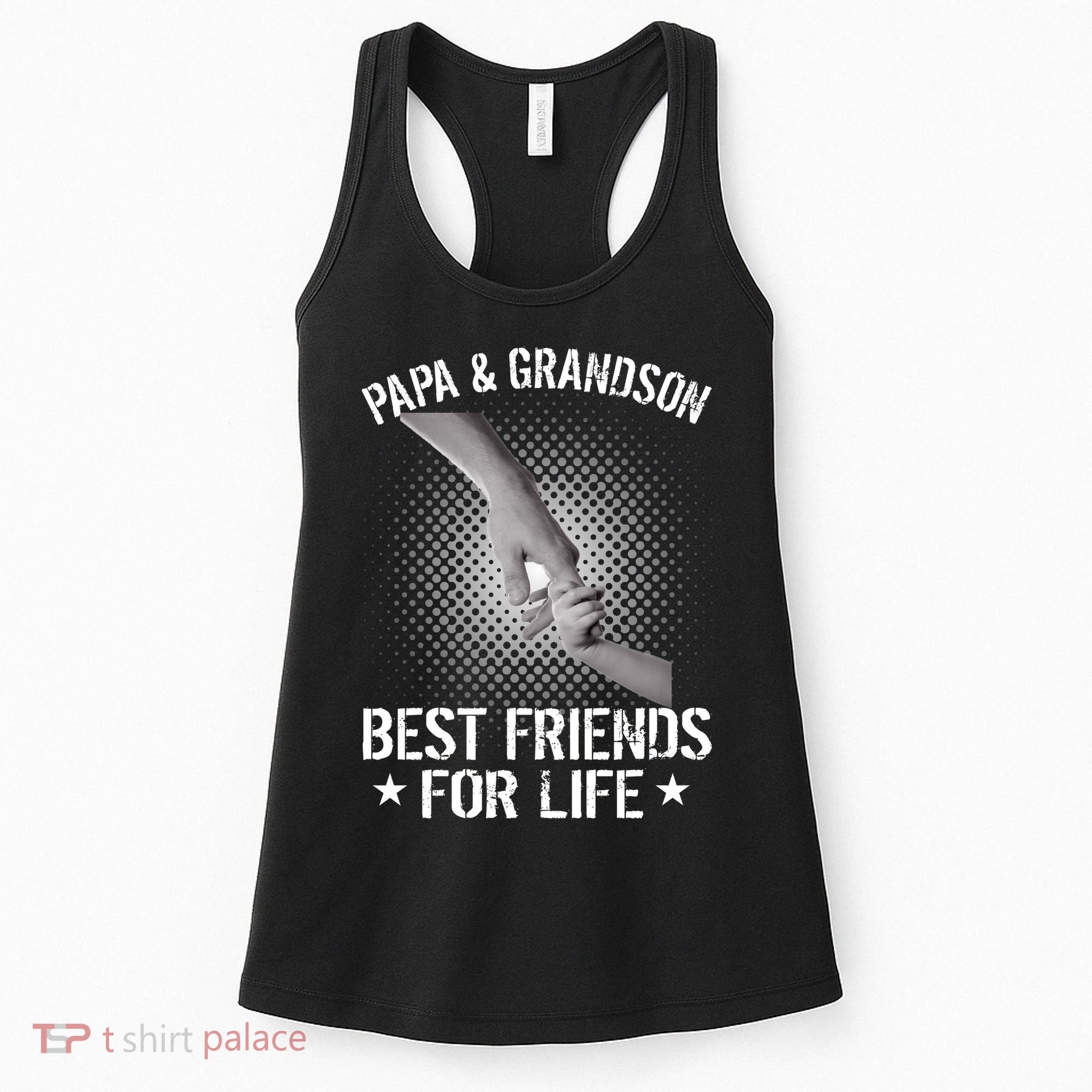 Papa And Grandson Best Friends For Life Women's Tank Top