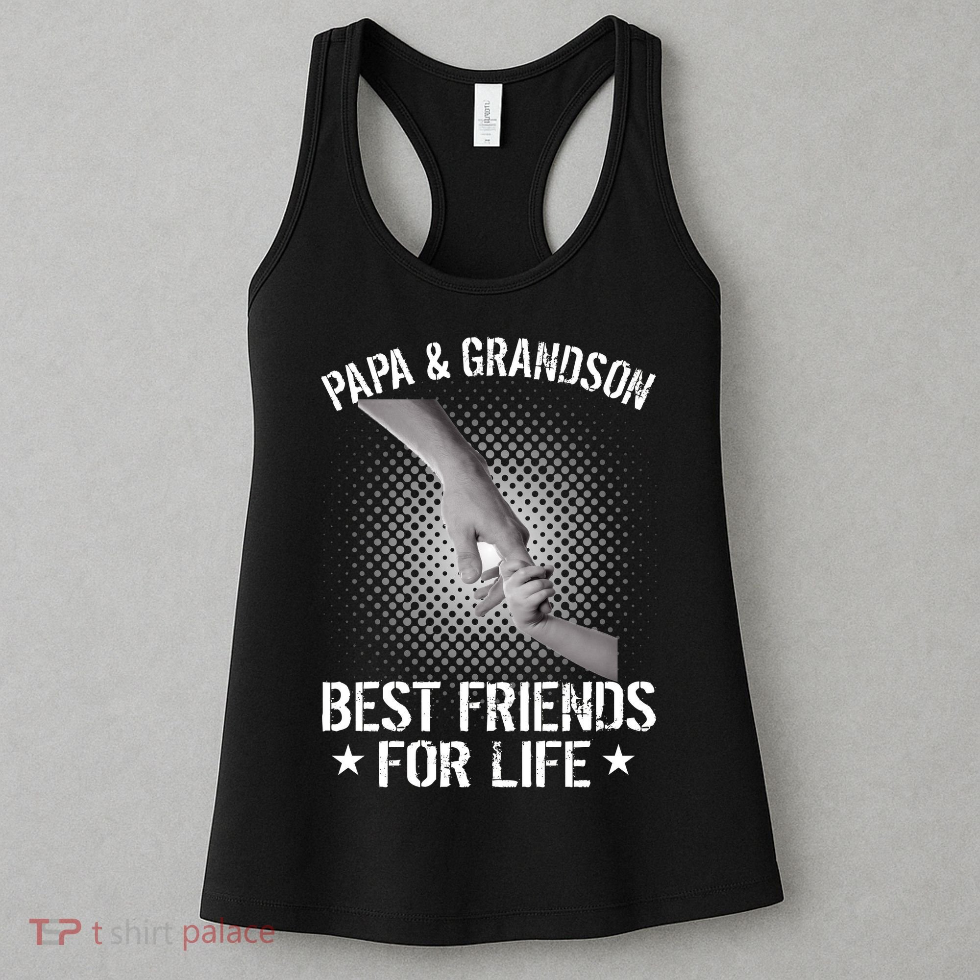 Papa And Grandson Best Friends For Life Women's Tank Top