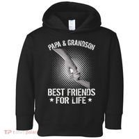 Papa And Grandson Best Friends For Life Toddler Hoodie thumb 0