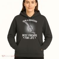 Papa And Grandson Best Friends For Life Hoodie thumb 5