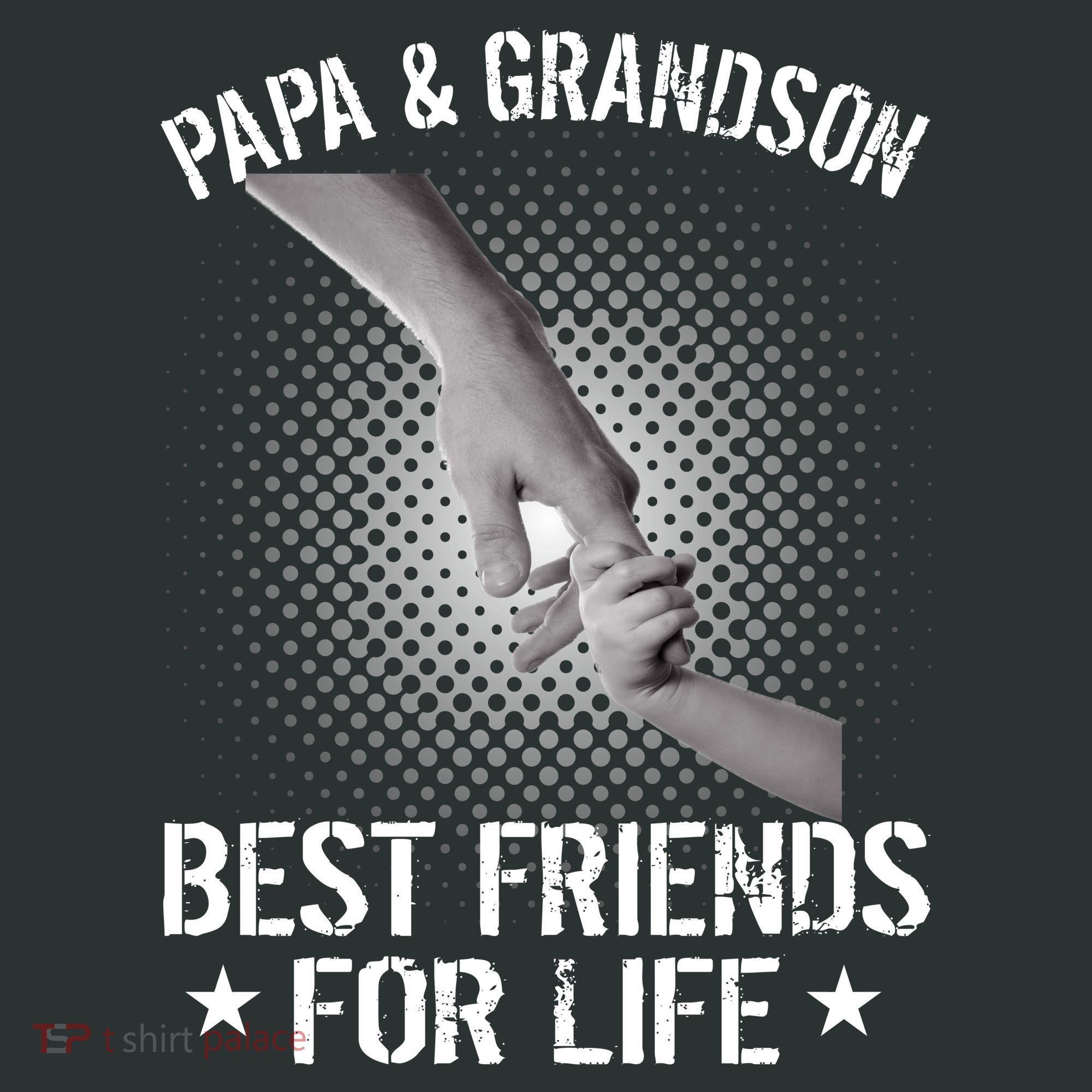 Papa And Grandson Best Friends For Life T-Shirt