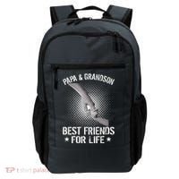 Papa And Grandson Best Friends For Life Backpack thumb 0