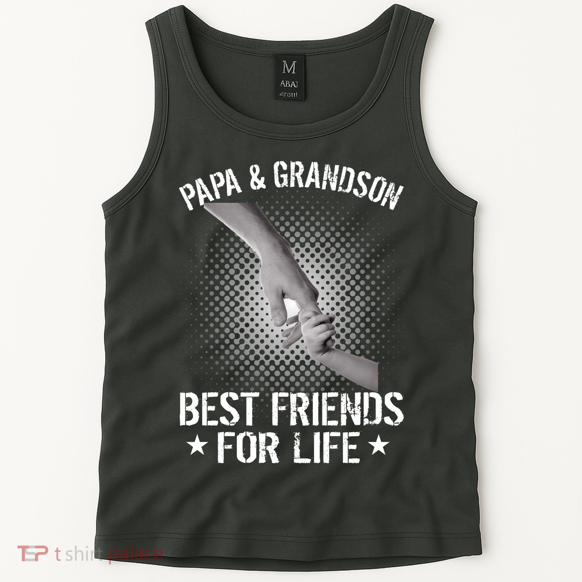 Papa And Grandson Best Friends For Life Tank Top