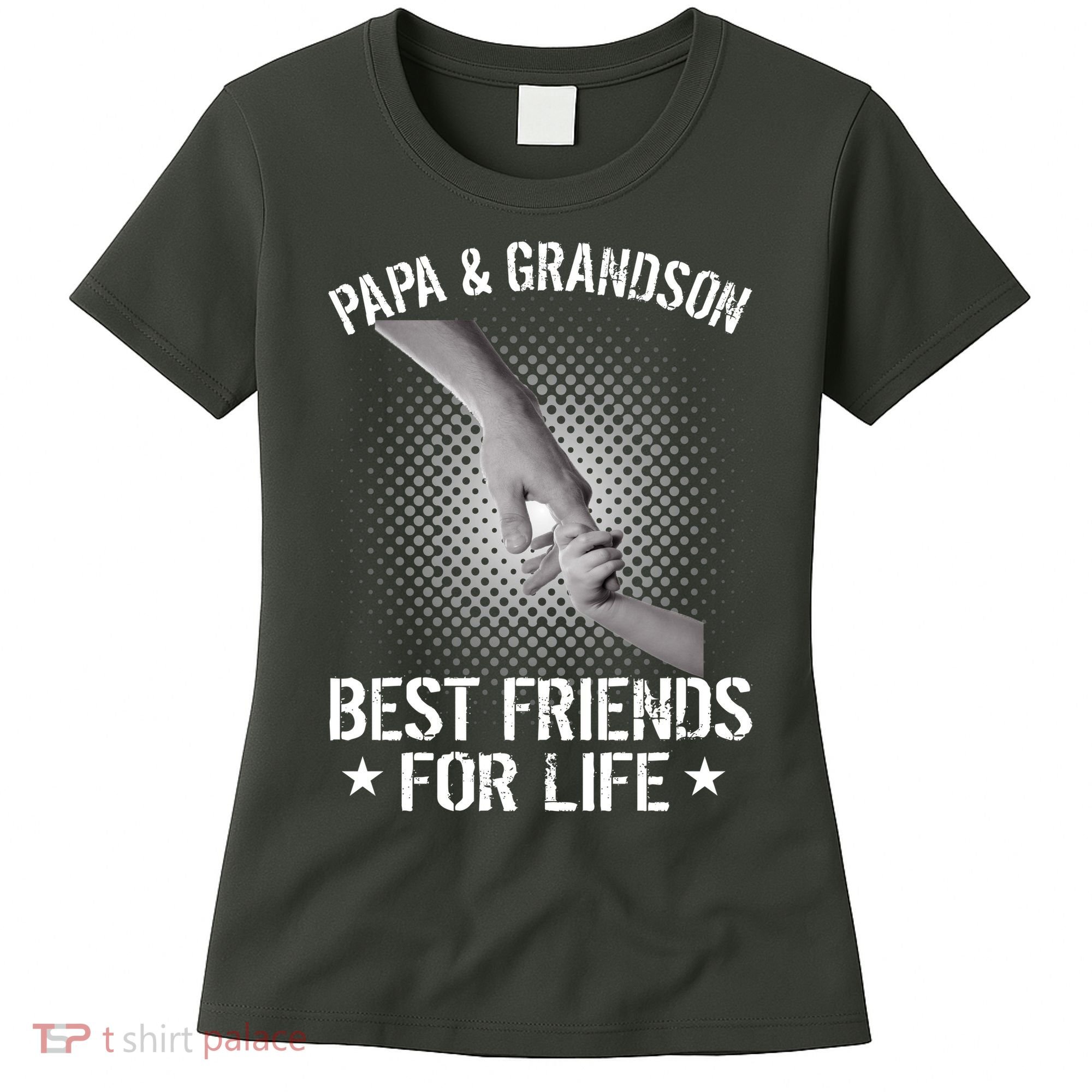Papa And Grandson Best Friends For Life Women's T-Shirt