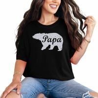 Papa Bear Comfort Colors T-Shirt thumb 0
