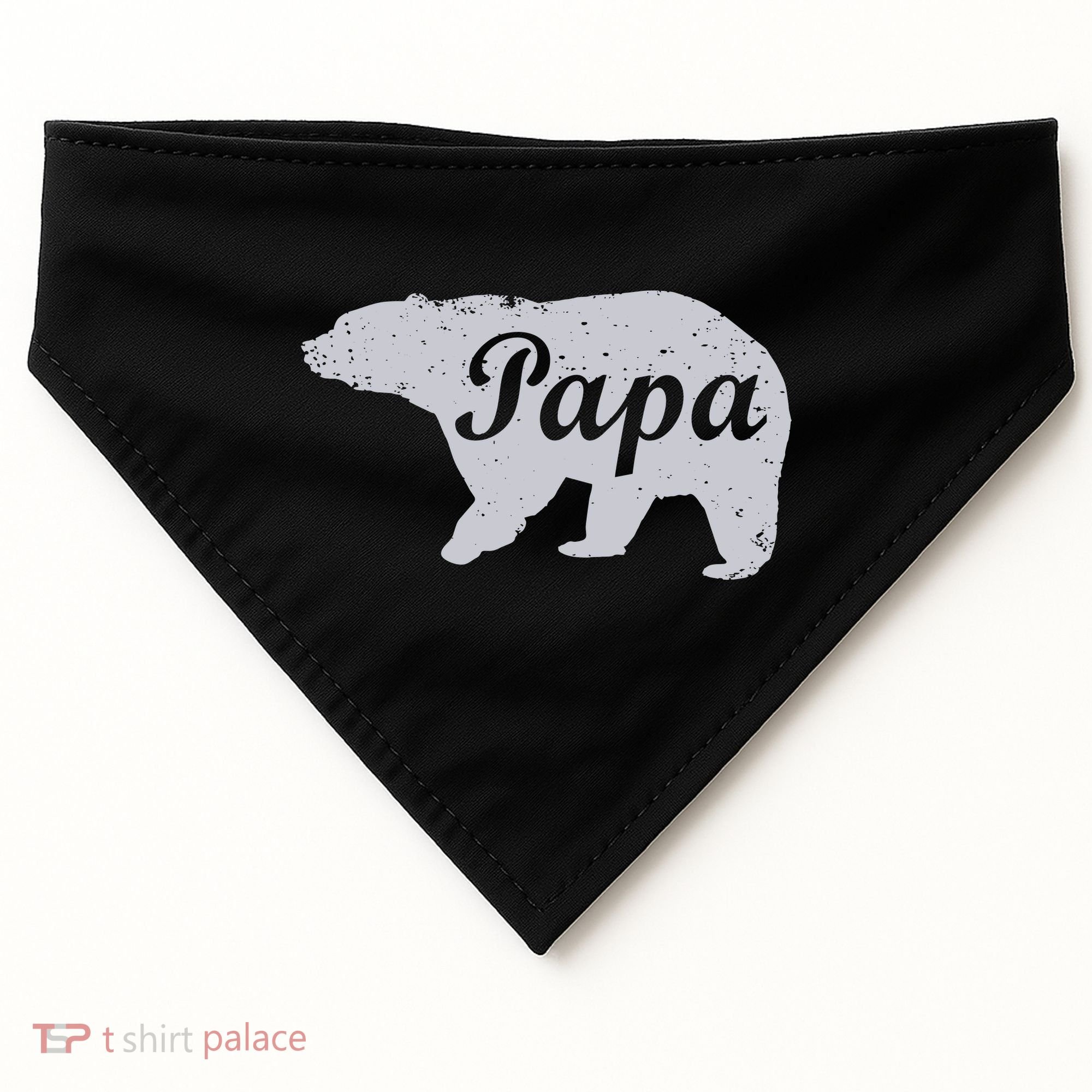 Papa Bear USA-Made Doggie Bandana