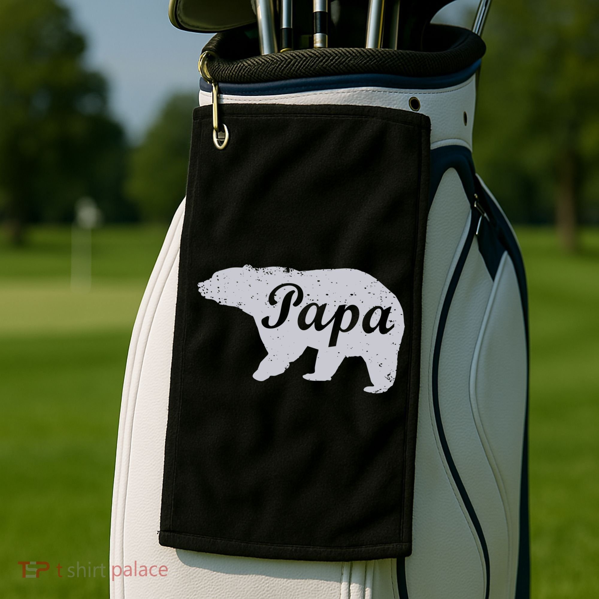 Papa Bear Golf Towel