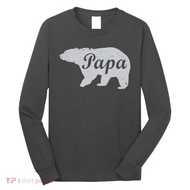 Papa Bear Long Sleeve Shirt