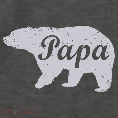 Papa Bear Vector Backpack