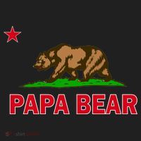 Papa Bear California Republic 7 Panel Mesh Trucker Snapback Hat thumb 2