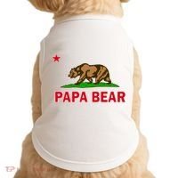 Papa Bear California Republic Doggie Tank thumb 0