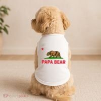 Papa Bear California Republic Doggie Tank thumb 2