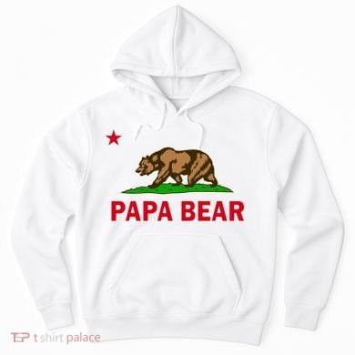 Papa Bear California Republic Hoodie