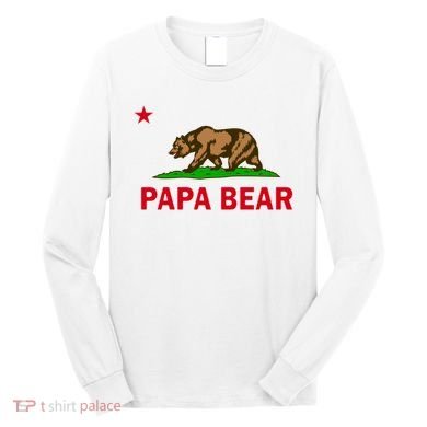 Papa Bear California Republic Long Sleeve Shirt