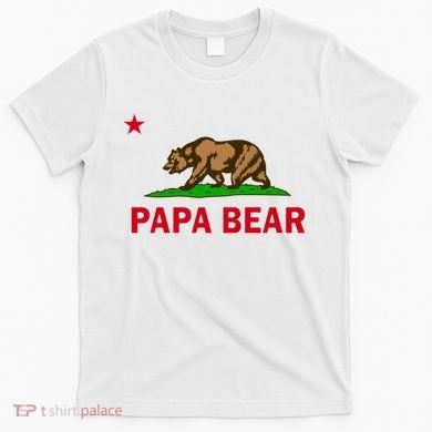 Papa Bear California Republic T-Shirt