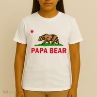 Papa Bear California Republic T-Shirt thumb 4