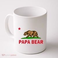 Papa Bear California Republic Coffee Mug thumb 0