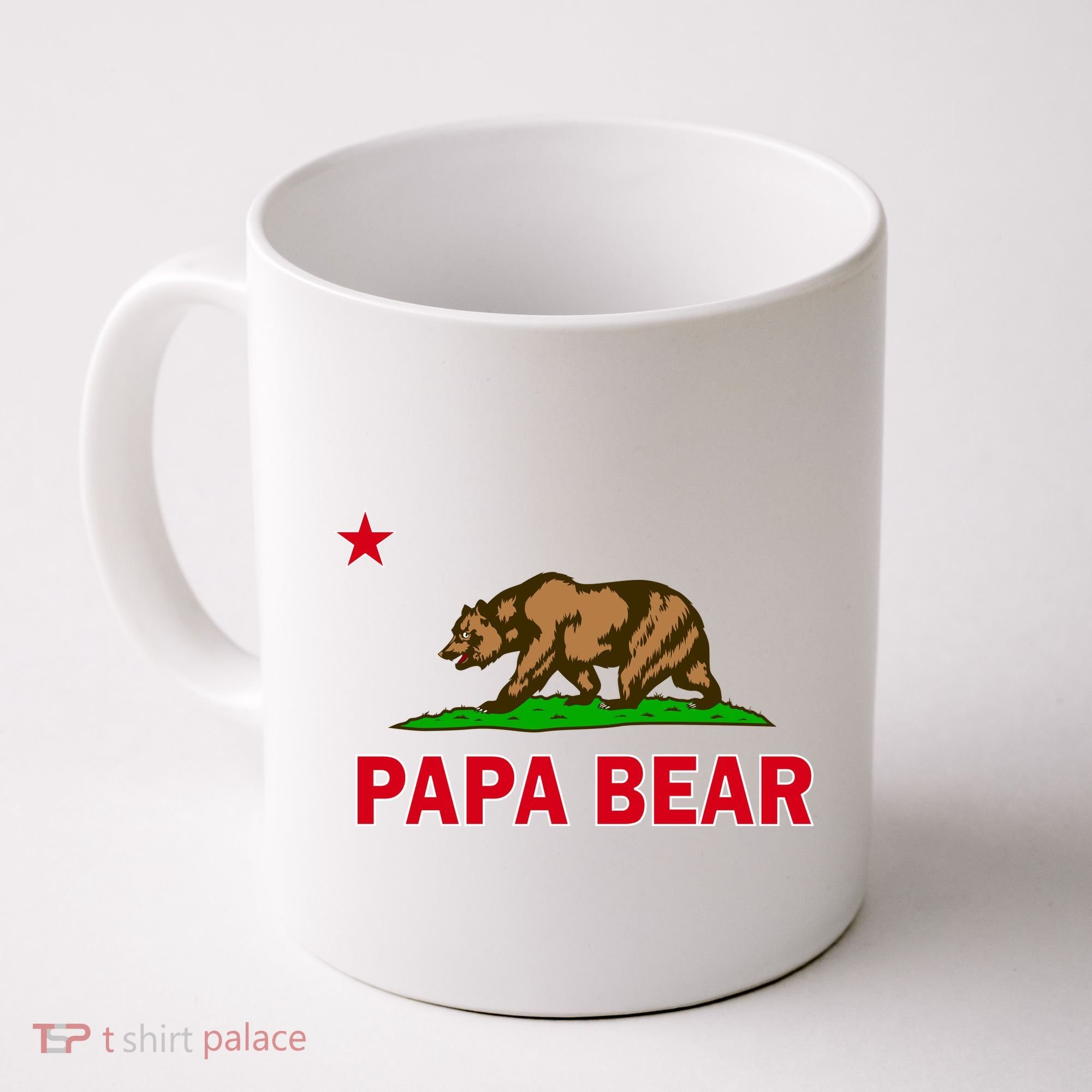 Papa Bear California Republic Coffee Mug