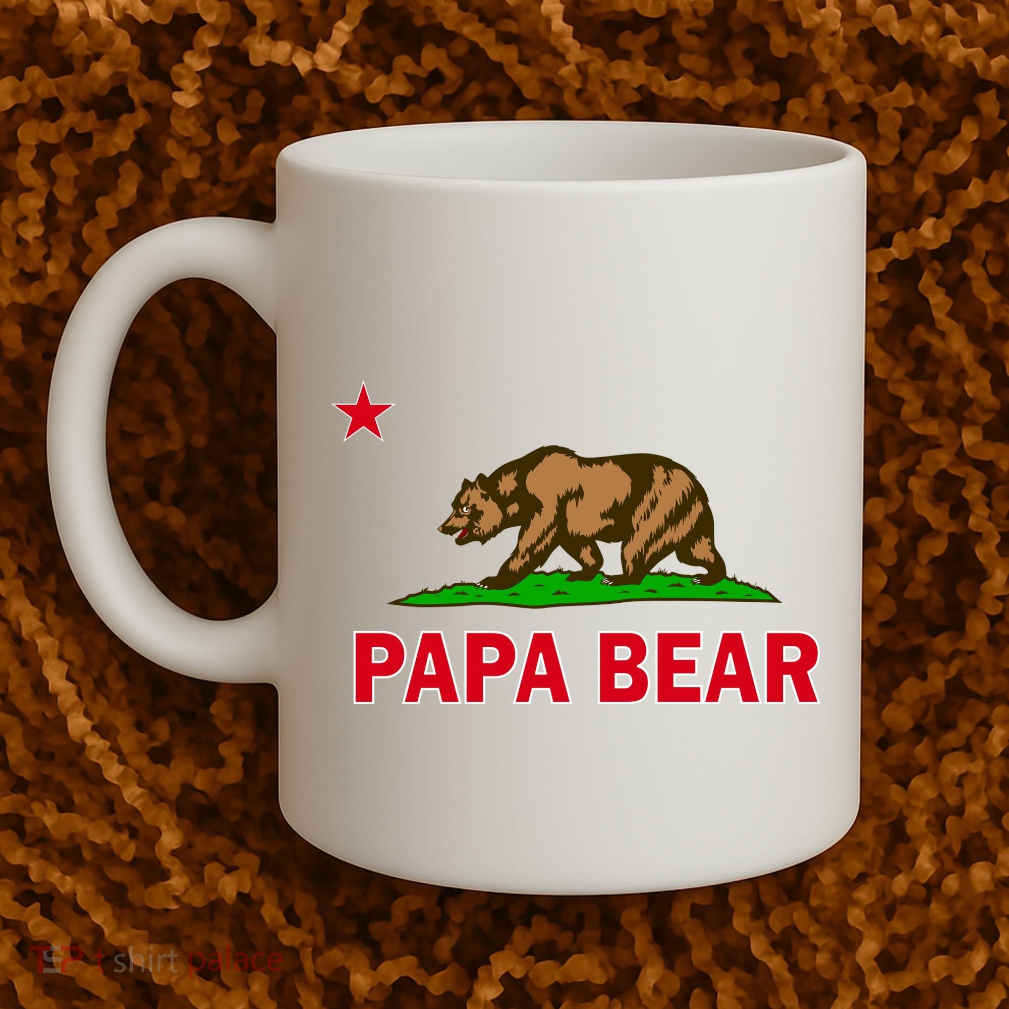Papa Bear California Republic Coffee Mug
