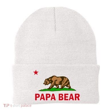 Papa Bear California Republic Beanie